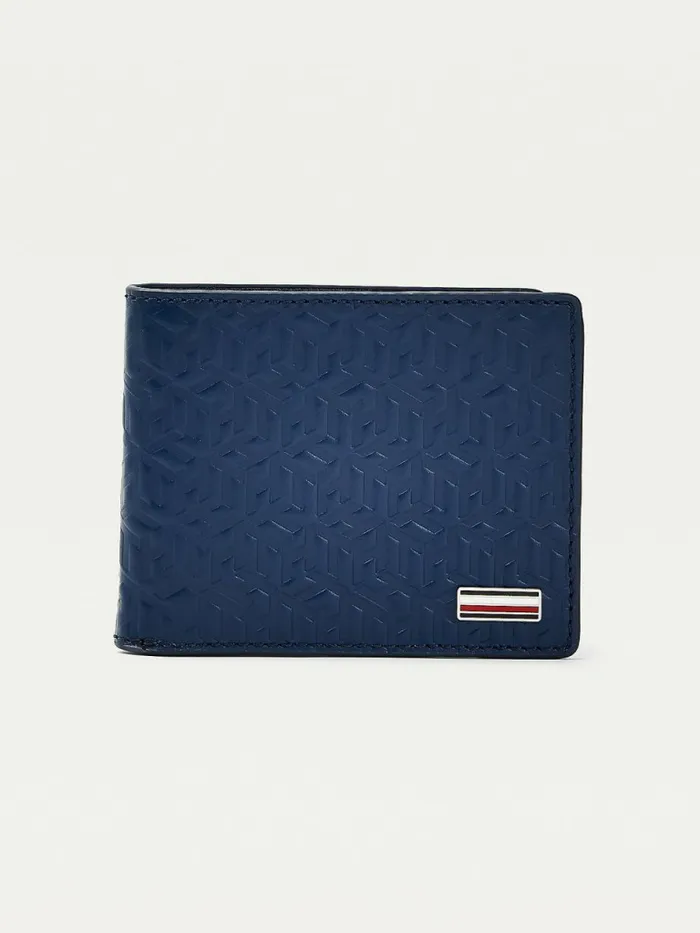 Tommy Hilfiger Th Business Monogram Small Card Wallet Twilight Indigo Cube Monogram Mens Wallets and Card Holders On Sale Tommy Hilfiger Th Business Monogram Small Card Wallet Twilight Indigo Cube Monogram Mens Wallets and Card Holders On Sale