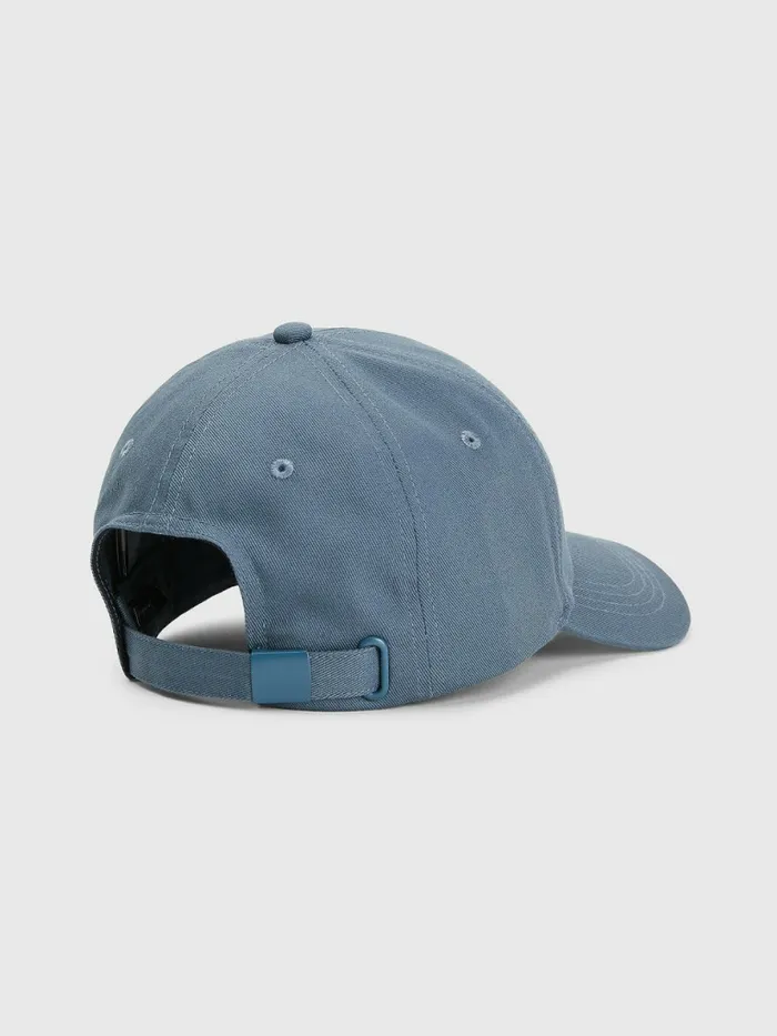 Tommy Hilfiger Th Established Baseball Cap Charcoal Blue Mens Hats and Scarves Near Me
