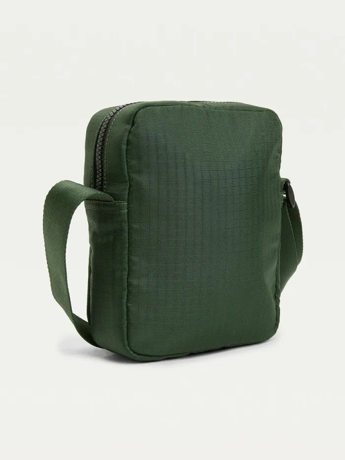 Tommy Hilfiger Th Established Small Reporter Bag Forest Green Mens Bags Sale