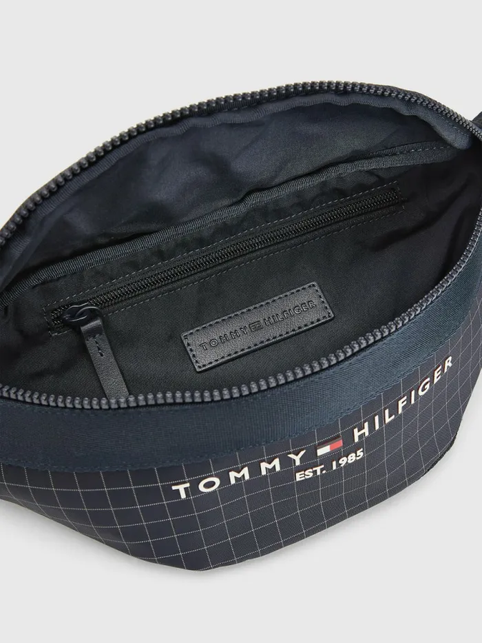 Tommy Hilfiger Th Established Square Print Crossbody Bag Desert Sky Mens Bags Gift 4 You
