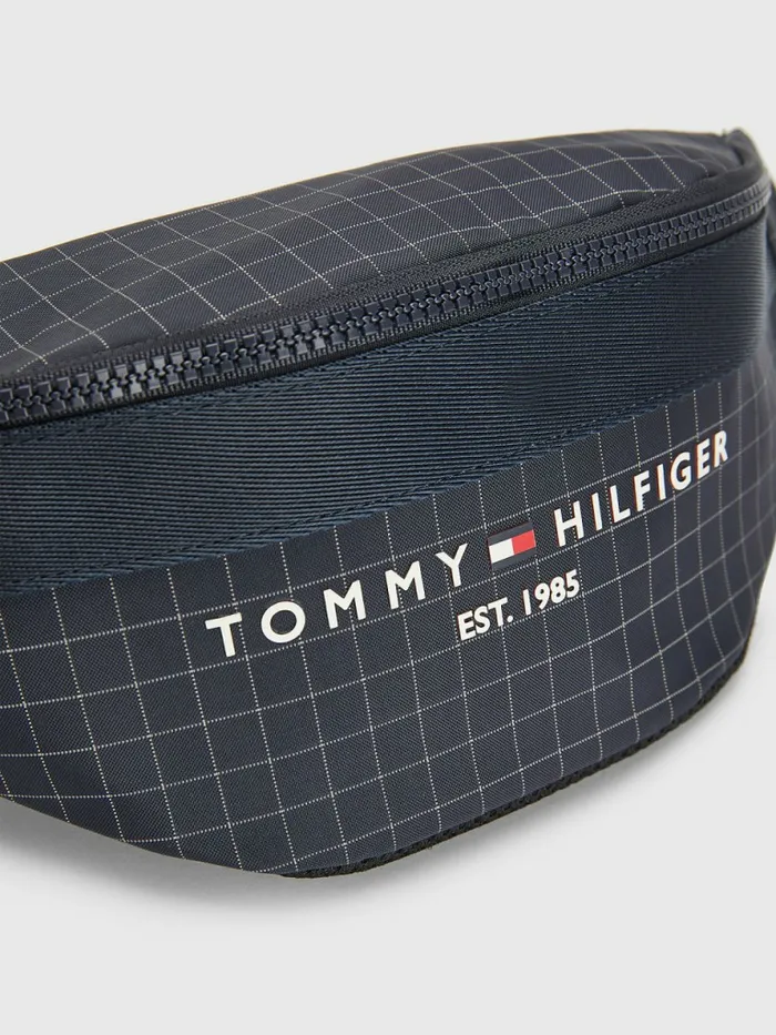 Tommy Hilfiger Th Established Square Print Crossbody Bag Desert Sky Mens Bags Gift 4 You