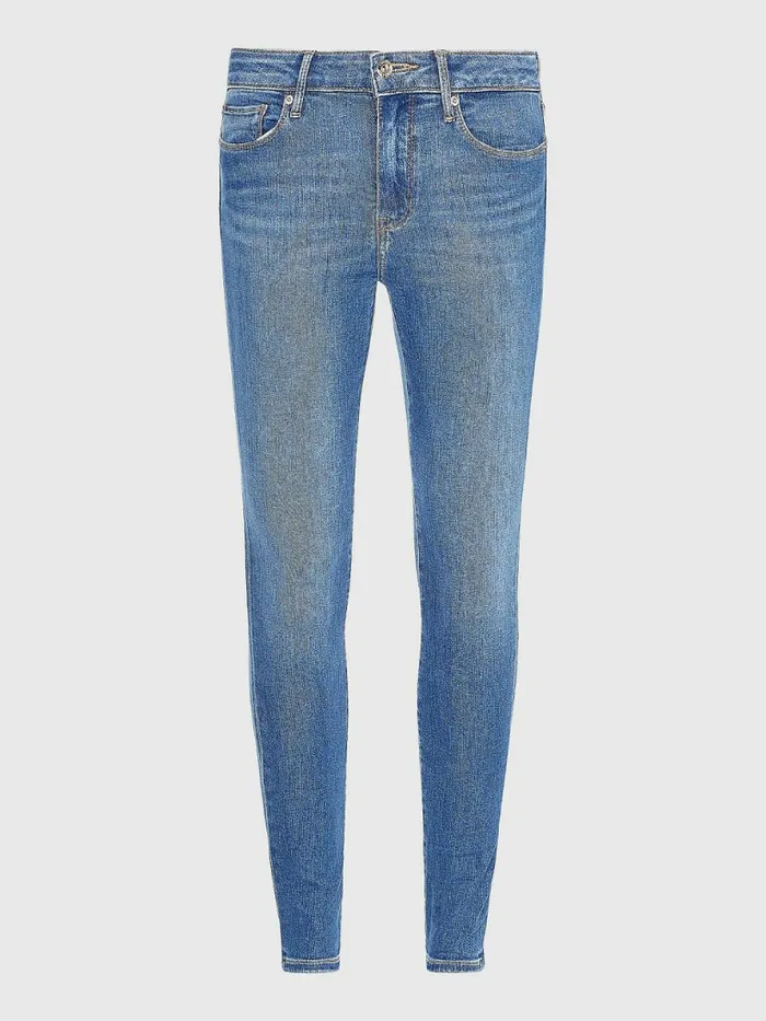 Tommy Hilfiger Th Flex Como Mid Rise Skinny Faded Jeans Izzy Womens Essentials Gift 4 You