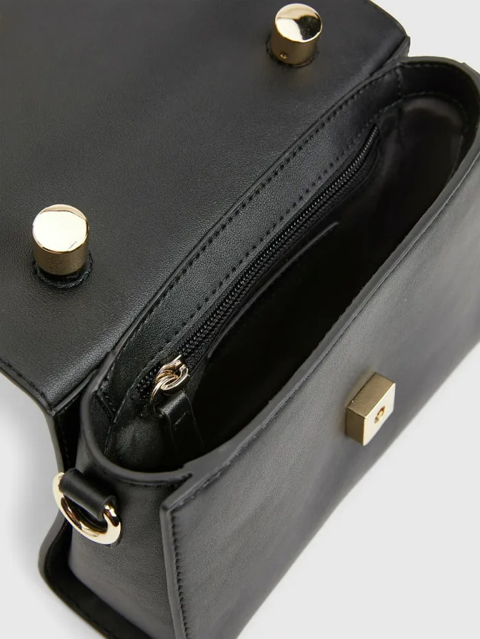Tommy Hilfiger Th Modern Bar Bag Black Womens Bags For Sale