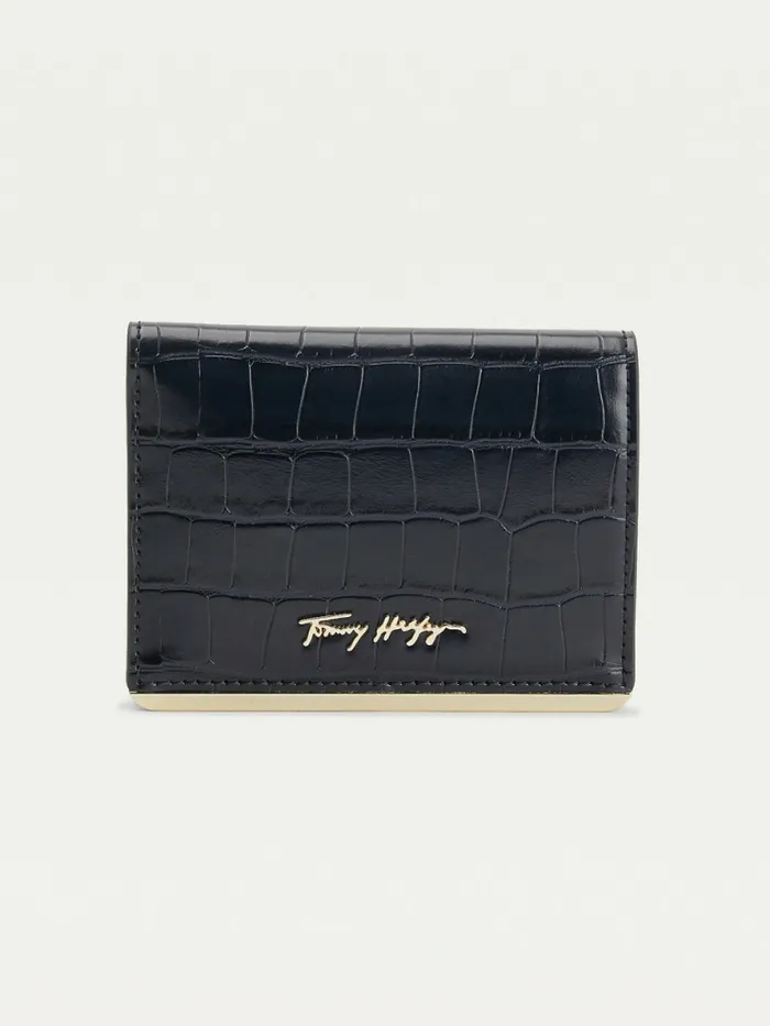 Tommy Hilfiger Th Modern Small CrocEffect Wallet Tommy Navy Croc Womens Wallets and Keyrings Online Tommy Hilfiger Th Modern Small CrocEffect Wallet Tommy Navy Croc Womens Wallets and Keyrings Online