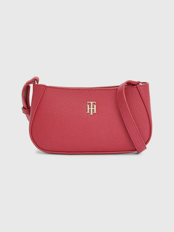 Tommy Hilfiger Th Monogram Crossover Bag Royal Berry Womens Bags Popular