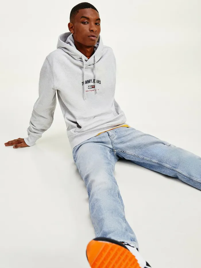 Tommy Hilfiger Timeless Organic Cotton Hoody Silver Grey Htr Mens Sweatshirts and Hoodies Cheap On Sale Tommy Hilfiger Timeless Organic Cotton Hoody Silver Grey Htr Mens Sweatshirts and Hoodies Cheap On Sale