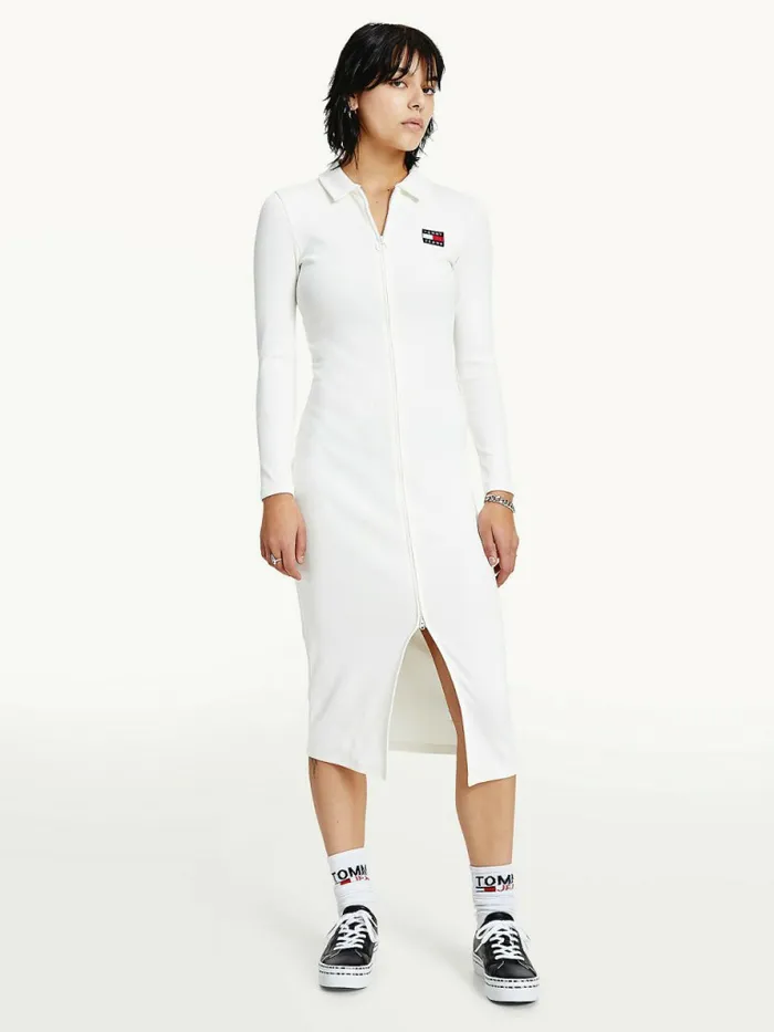 Tommy Hilfiger Tommy Badge Organic Cotton Polo Dress Ecru Womens Dresses and Jumpsuits Online Tommy Hilfiger Tommy Badge Organic Cotton Polo Dress Ecru Womens Dresses and Jumpsuits Online