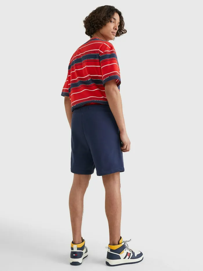 Tommy Hilfiger Tommy Badge Relaxed Cargo Shorts Twilight Navy Mens Shorts Gift for Friend
