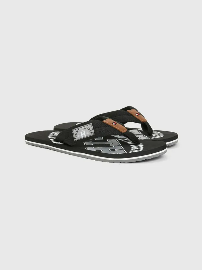 Tommy Hilfiger Tommy Beach Sandals Black Mens Sandals Sliders and Flip Flops Fashion Tommy Hilfiger Tommy Beach Sandals Black Mens Sandals Sliders and Flip Flops Fashion