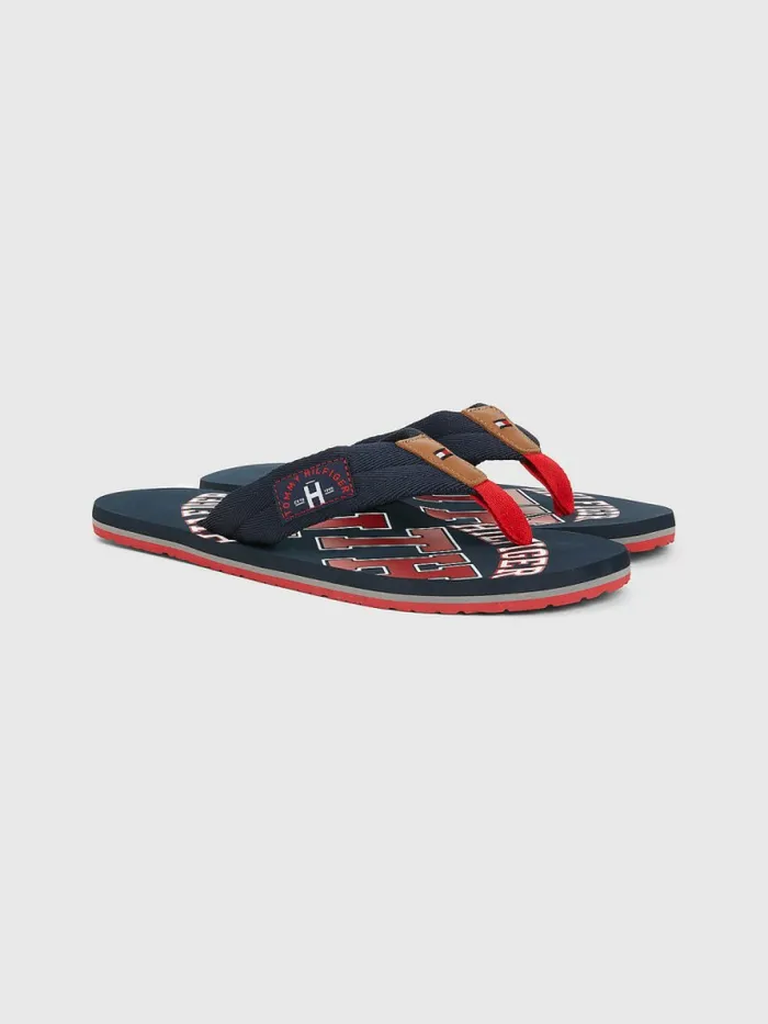 Tommy Hilfiger Tommy Beach Sandals Midnight Mens Sandals Sliders and Flip Flops For Sale Tommy Hilfiger Tommy Beach Sandals Midnight Mens Sandals Sliders and Flip Flops For Sale