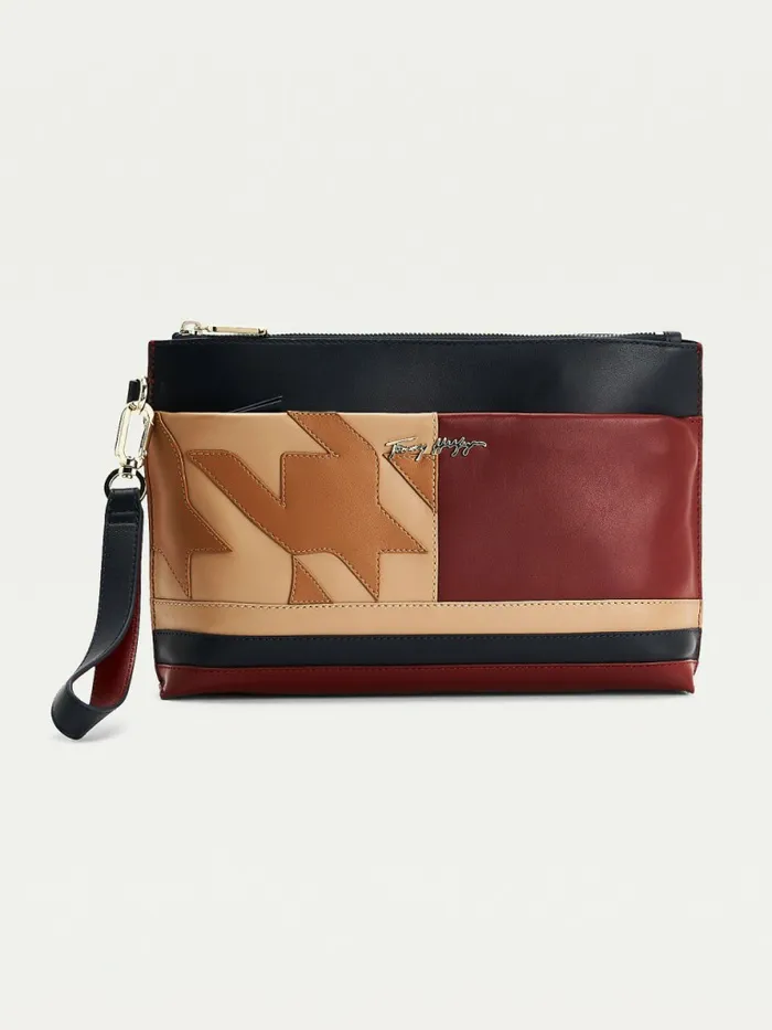 Tommy Hilfiger Tommy Icons Leather Clutch Bag Corporate Womens Bags Gift 4 You Tommy Hilfiger Tommy Icons Leather Clutch Bag Corporate Womens Bags Gift 4 You