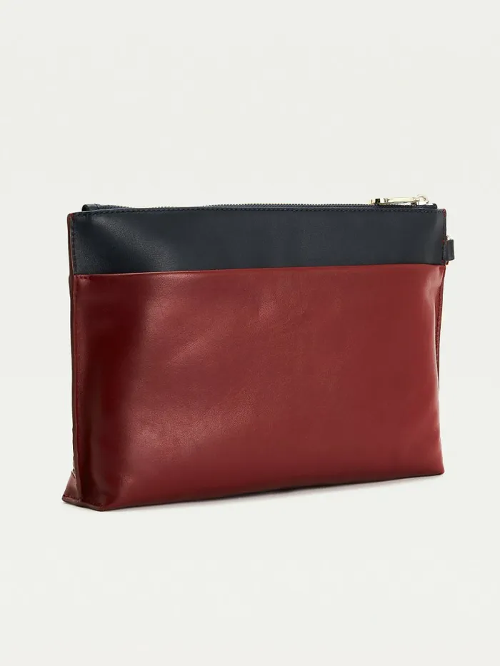 Tommy Hilfiger Tommy Icons Leather Clutch Bag Corporate Womens Bags Gift 4 You