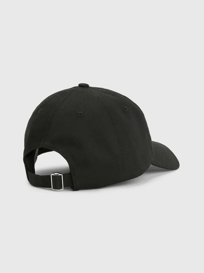 Tommy Hilfiger Tommy Jeans Flag Cap Black Mens Hats and Scarves Fashion
