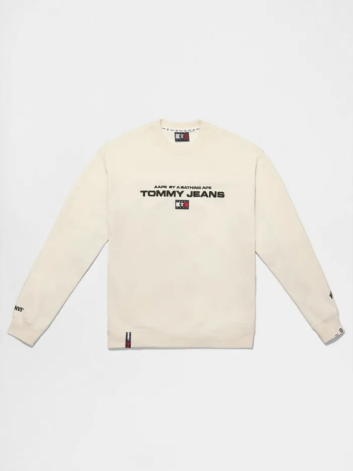 Tommy Hilfiger Tommy X Aape Fleece Sweatshirt Pristine Mens Sweatshirts and Hoodies Gift 4 You Tommy Hilfiger Tommy X Aape Fleece Sweatshirt Pristine Mens Sweatshirts and Hoodies Gift 4 You
