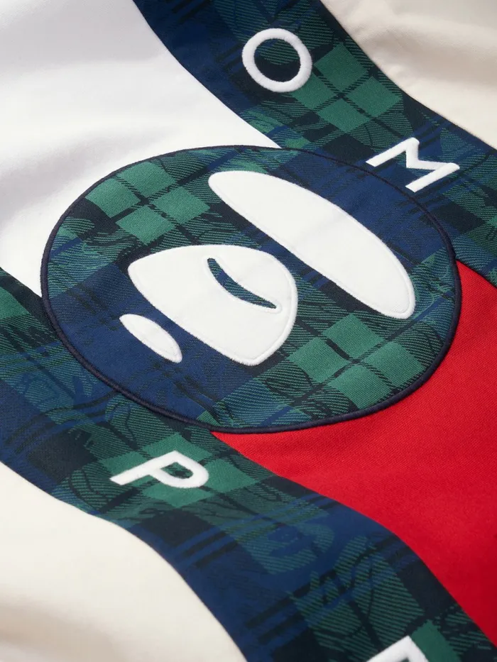 Tommy Hilfiger Tommy X Aape Fleece Sweatshirt Pristine Mens Sweatshirts and Hoodies Gift 4 You