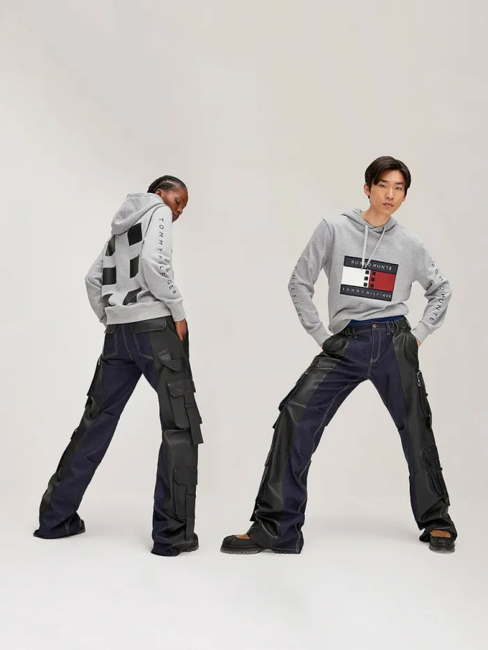 Tommy Hilfiger Tommyxromeo DualGender Hoody Grey Heather Womens Sweatshirts and Hoodies On Sale Tommy Hilfiger Tommyxromeo DualGender Hoody Grey Heather Womens Sweatshirts and Hoodies On Sale