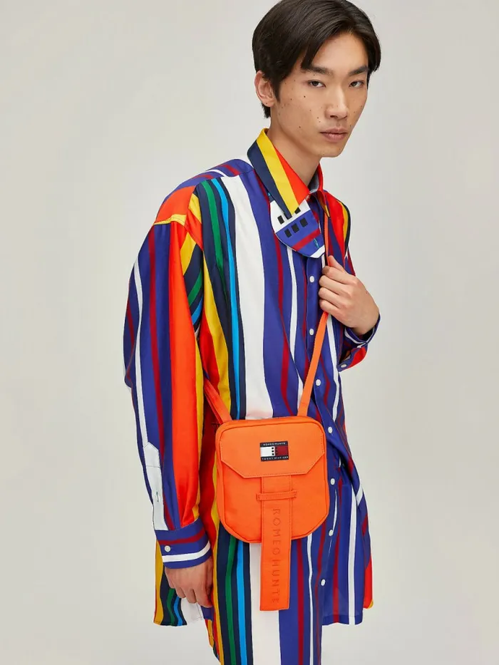 Tommy Hilfiger Tommyxromeo DualGender Utility Vest Daring Orange Womens Coats and Jackets Fashion