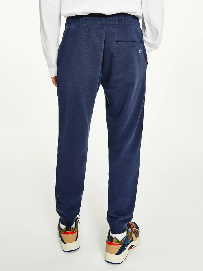 Tommy Hilfiger Tonal Joggers Twilight Navy Mens Trousers