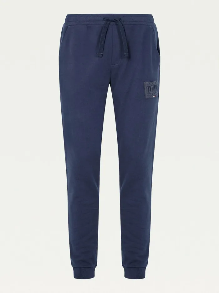 Tommy Hilfiger Tonal Joggers Twilight Navy Mens Trousers