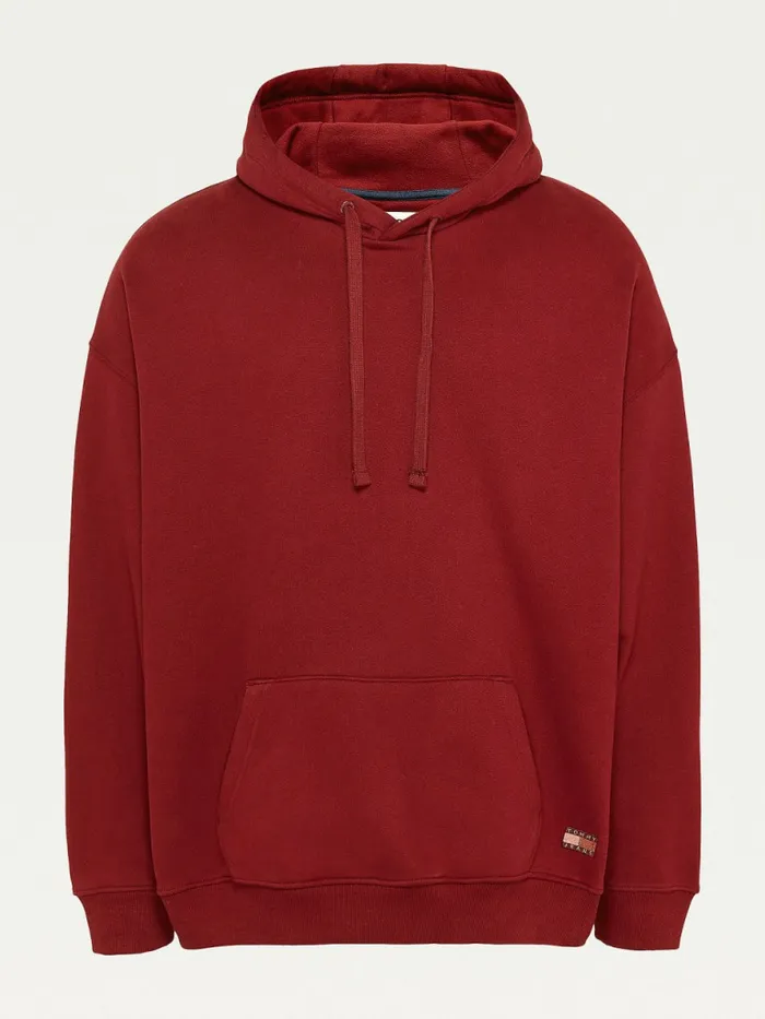 Tommy Hilfiger Tonal Logo Hoody Bing Cherry Mens Sweatshirts and Hoodies Gift 4 You