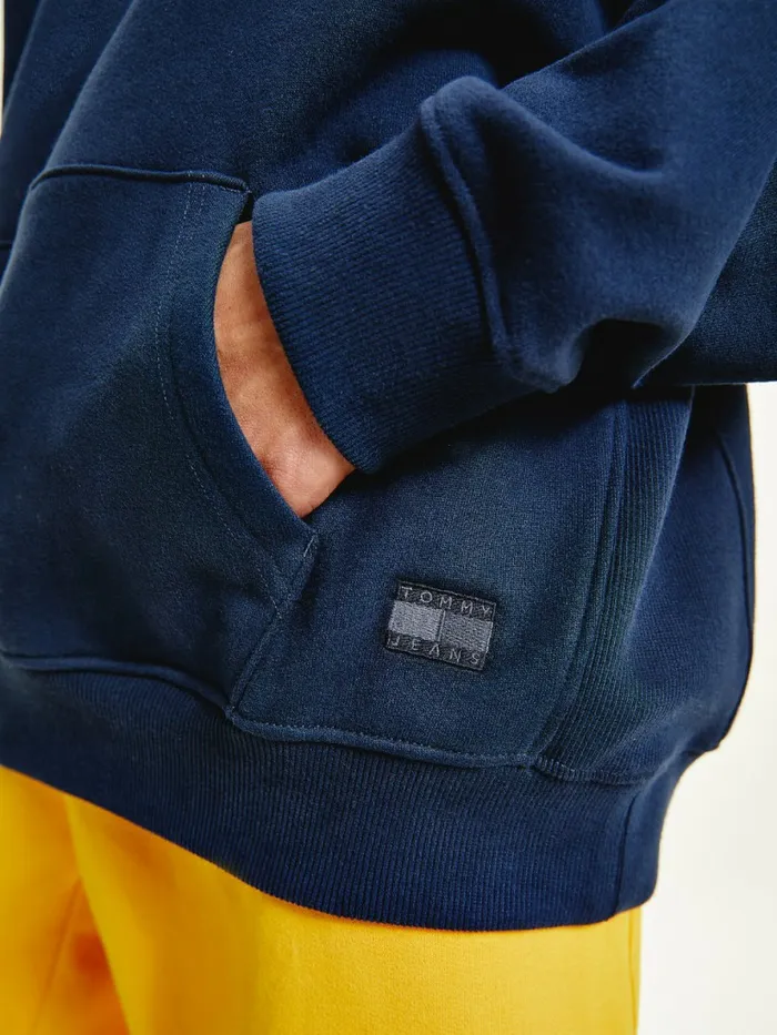Tommy Hilfiger Tonal Logo Hoody Twilight Navy Mens Tracksuits Gift for Friend