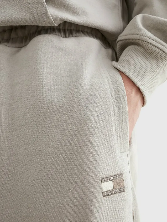 Tommy Hilfiger Tonal Logo Relaxed Fit Joggers Cool Earth Mens Trousers