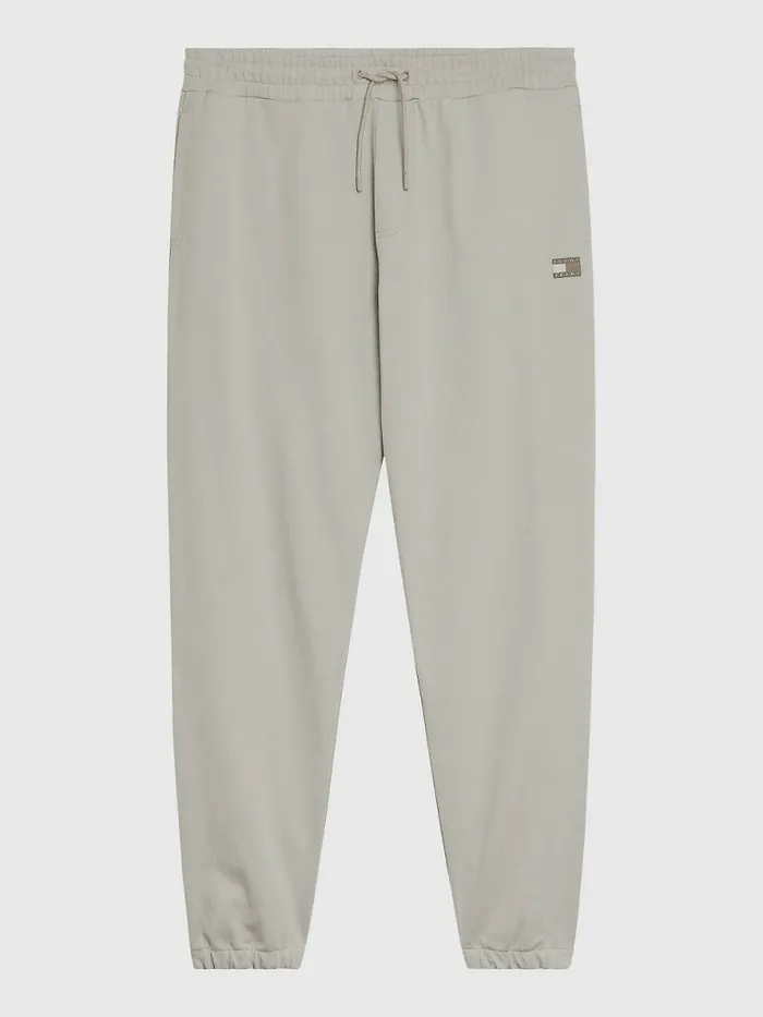 Tommy Hilfiger Tonal Logo Relaxed Fit Joggers Cool Earth Mens Trousers