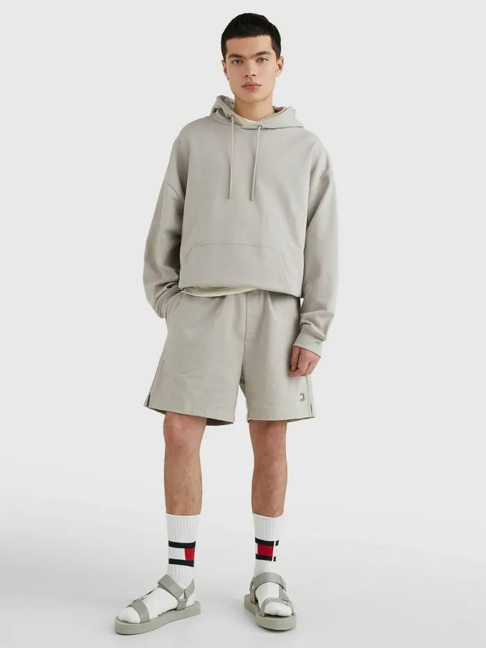 Tommy Hilfiger Tonal Logo Shorts Cool Earth Mens Shorts Casaul