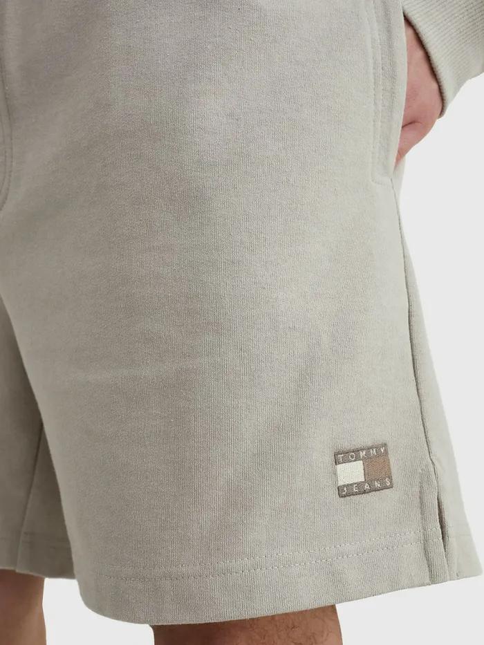 Tommy Hilfiger Tonal Logo Shorts Cool Earth Mens Shorts Casaul