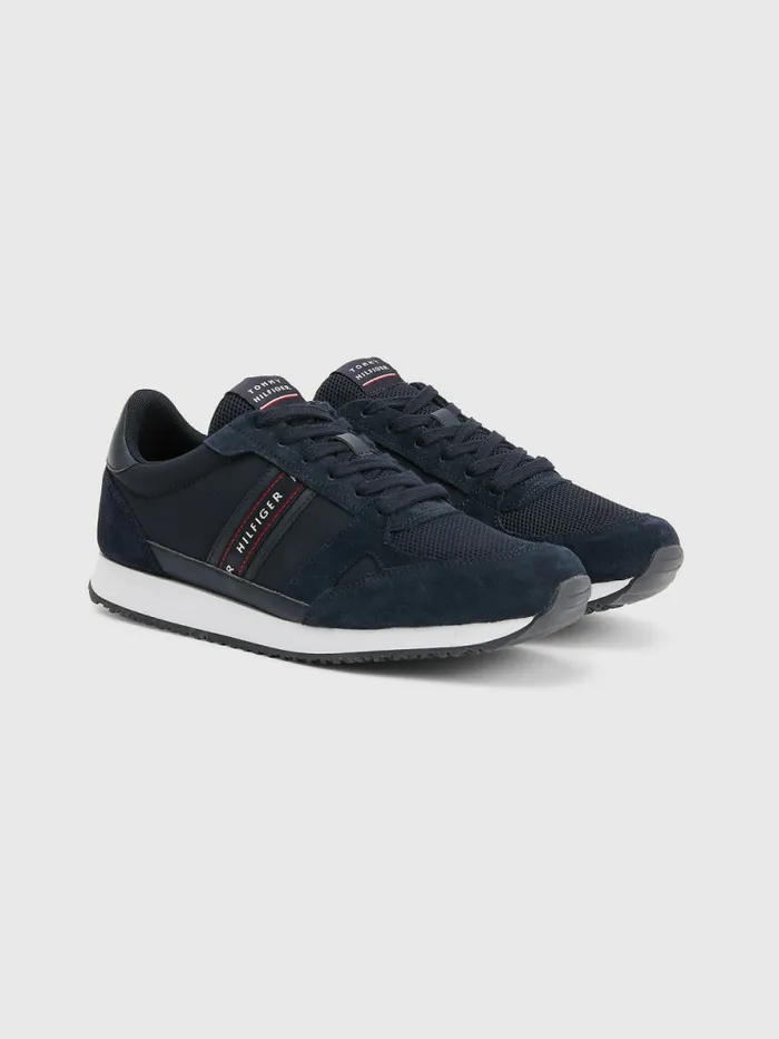 Tommy Hilfiger Tonal Mixed Texture Runner Trainers Desert Sky Mens Sandals Sliders and Flip Flops Popular Tommy Hilfiger Tonal Mixed Texture Runner Trainers Desert Sky Mens Sandals Sliders and Flip Flops Popular