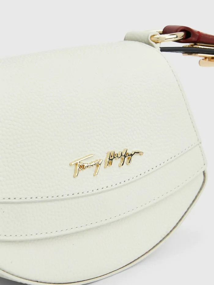 Tommy Hilfiger Turn Lock Luxe Leather Crossover Bag Corporate Womens Bags Gift for Friend