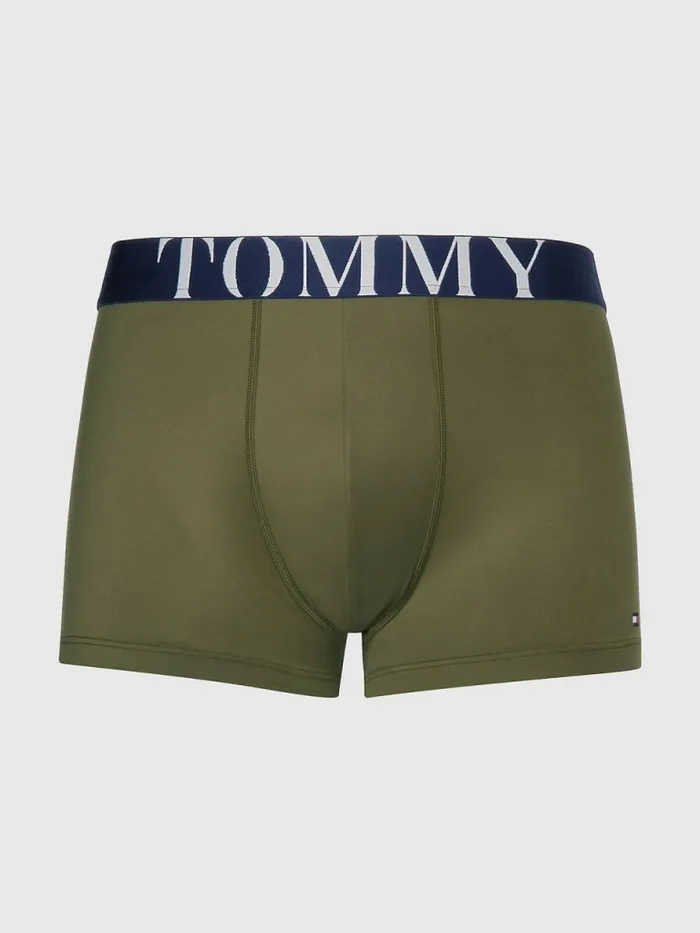 Tommy Hilfiger Ultra Soft Microfibre Trunks Army Green Mens Underwear Near Me