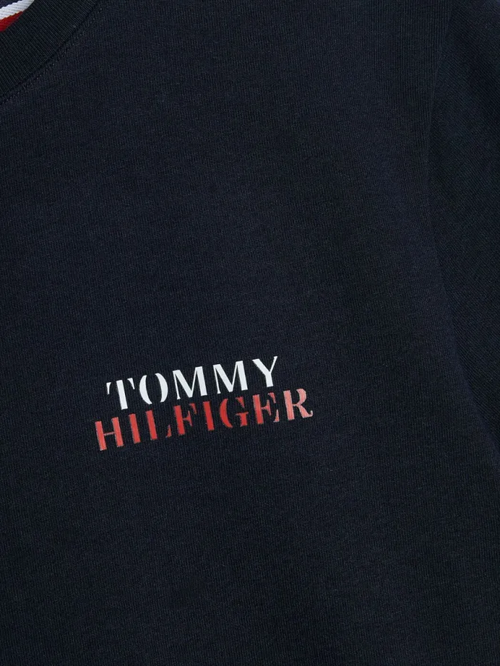 Tommy Hilfiger Ultra Soft Short Pyjama Set Desert Sky Boys Underwear and Socks On Sale