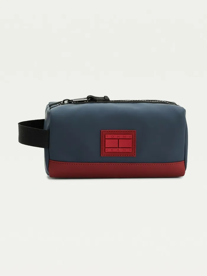 Tommy Hilfiger Urban Zipped Washbag Colorblock Mens Bags Gift 4 You