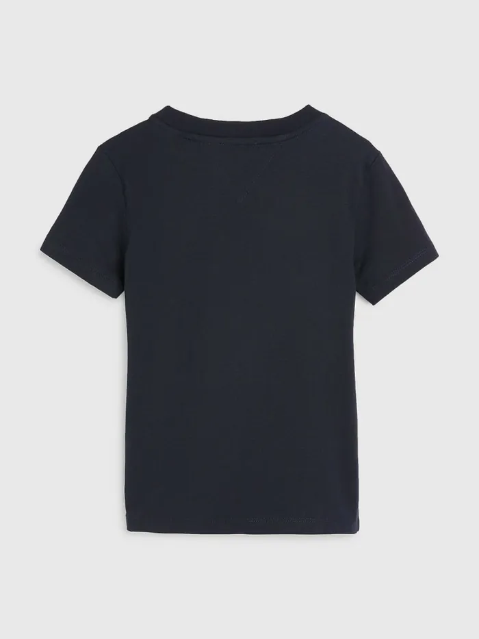 Tommy Hilfiger Valentines Heart Text Print TShirt Desert Sky Girls Tops and TShirts On Sale
