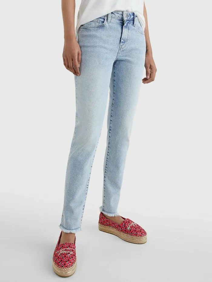 Tommy Hilfiger Venice Mid Rise Slim Jeans Fyn Womens Jeans Cheap On Sale