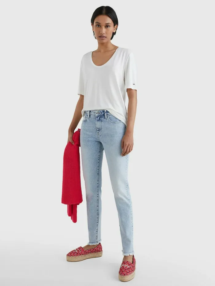 Tommy Hilfiger Venice Mid Rise Slim Jeans Fyn Womens Jeans Cheap On Sale