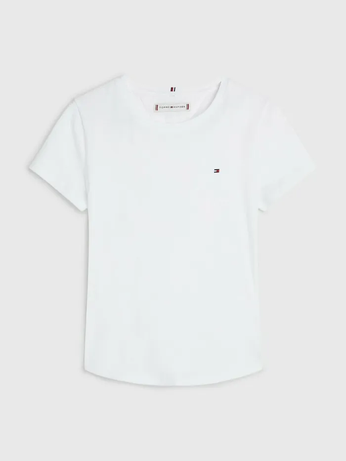 Tommy Hilfiger Vintage Jersey TShirt White Girls Tops and TShirts Casaul
