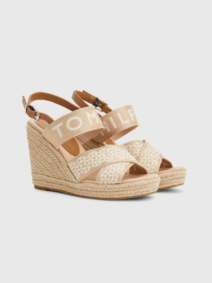 Tommy Hilfiger Webbing High Wedge Sandals Sandrift Womens Boots Cheap On Sale Tommy Hilfiger Webbing High Wedge Sandals Sandrift Womens Boots Cheap On Sale