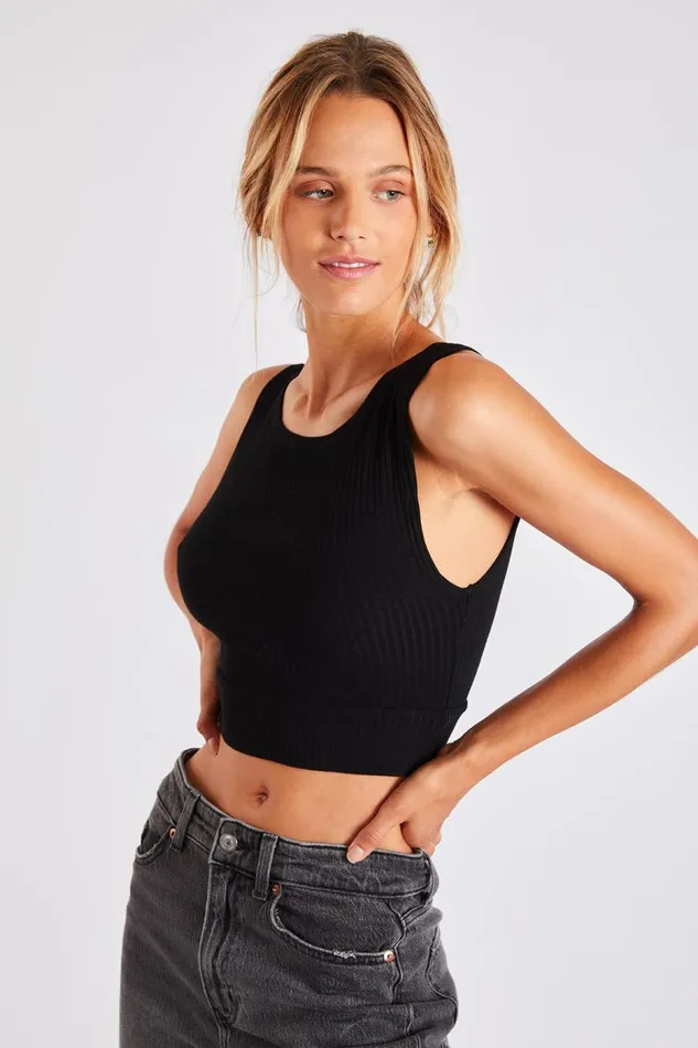 Top Black 8211 ABRIL TIDIANE Black Women Banana Moon Tops and Tshirts