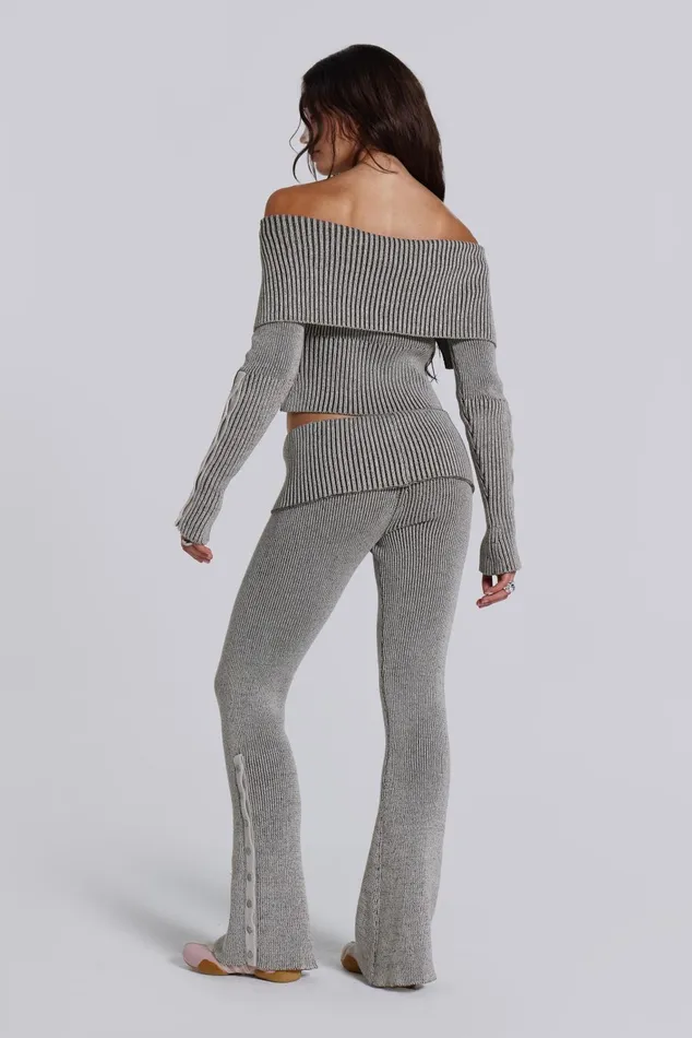 Tops Women Jaded London Shop Kensu Off The Shoulder Knit Top