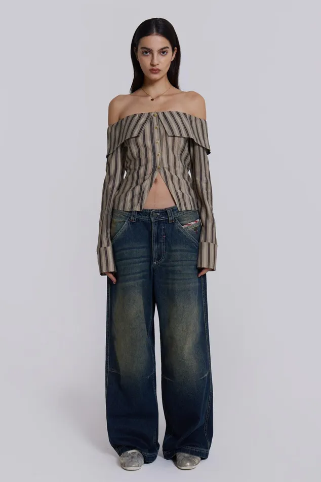 Tops Women Jaded London Shop LDN Colossus Jeans