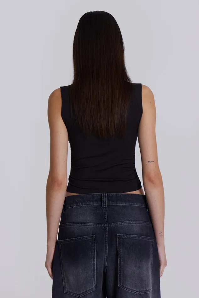Tops Women Jaded London Shop Motion Slinky Tank Top