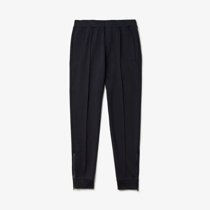 Tracksuits Lacoste Mens Pleated CottonSilk Track Pants Navy BlueKhaki Green Gift 4 You