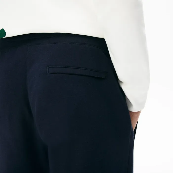 Tracksuits Lacoste Mens Pleated CottonSilk Track Pants Navy BlueKhaki Green Gift 4 You