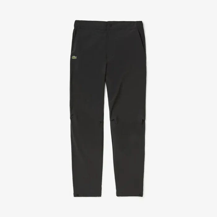 Tracksuits Lacoste Mens SPORT Stretch Track Pants BlackWhite Online