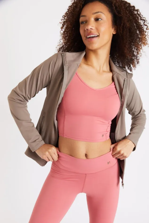 Tshirt Pink 8211 MANTRA WELLNESS Pink Women Banana Moon Tops