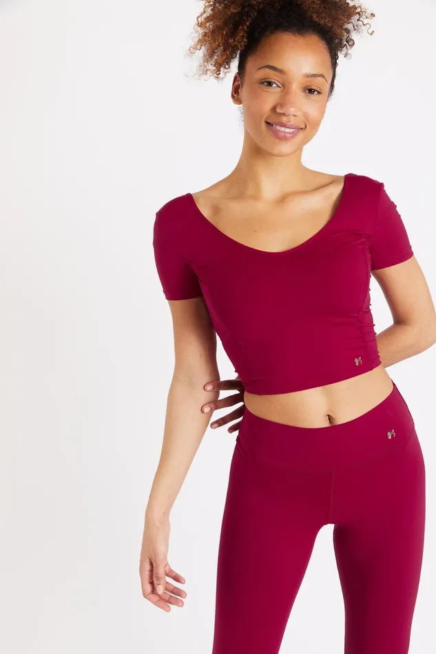 Tshirt Red 8211 MANTRA WELLNESS Red Women Banana Moon Tops