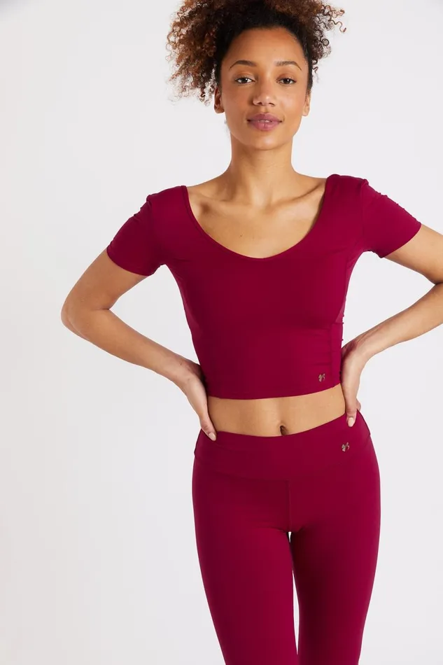 Tshirt Red 8211 MANTRA WELLNESS Red Women Banana Moon Tops