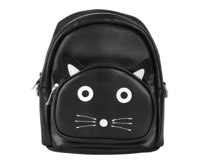 TUKskin Black Kitty MIni Backpack Women TUK Shoes Kitty Styles